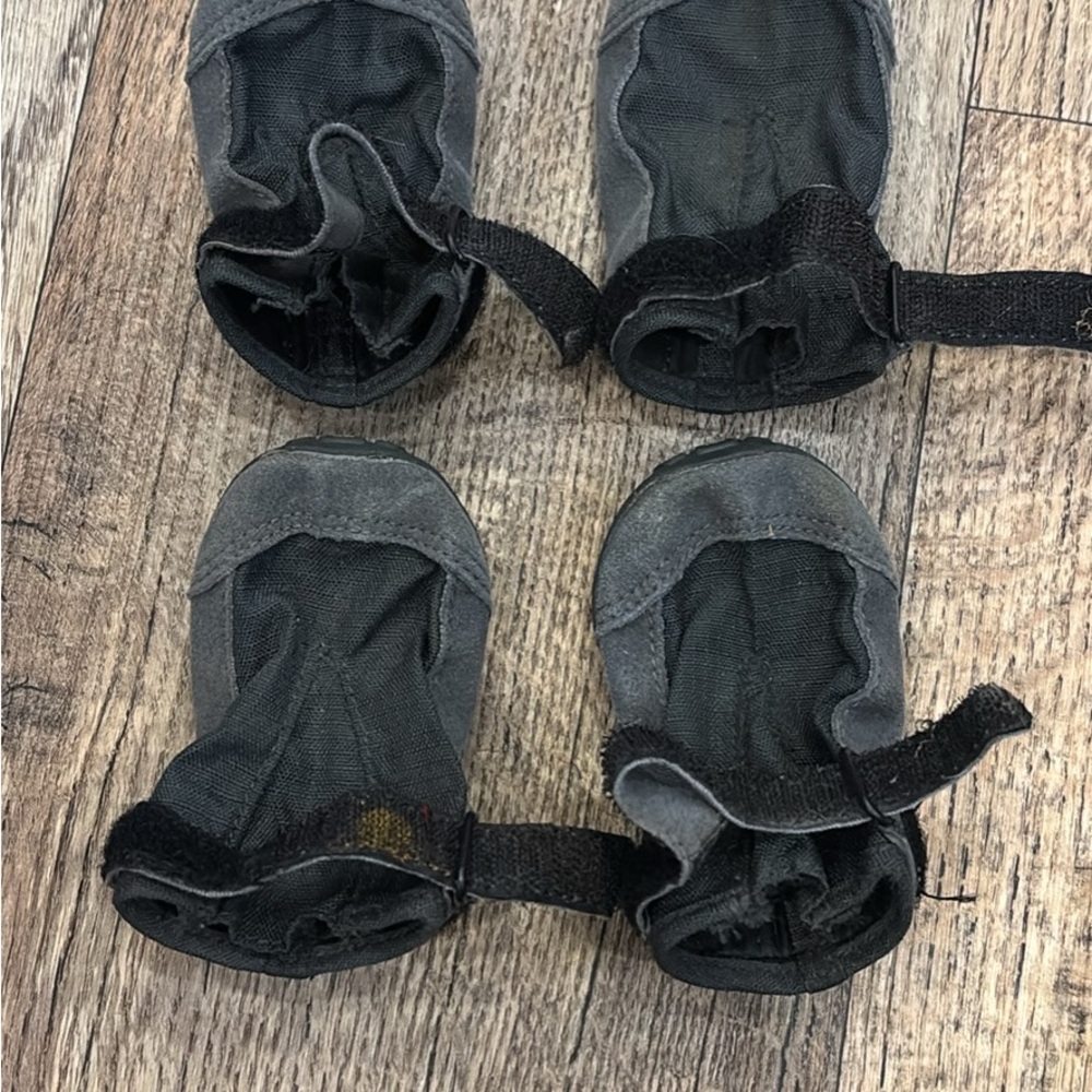 RuffWear Dog Boots - Black and Gray